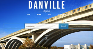 New website screenshot